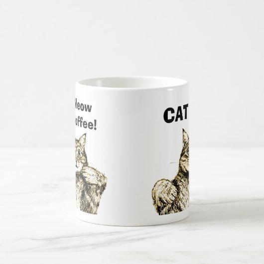 Funny Cat Dad Coffee Mok (Center)