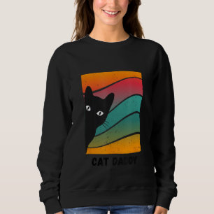 Funny Cat Daddy, Papa met glurende Kat,  Kat Trui