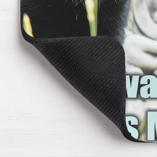 Funny Cat - Dat was zenuwachtig, dit is miauw Muismat (Hoek)