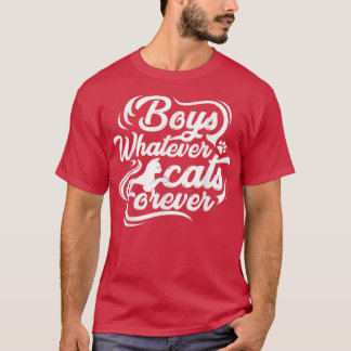 Funny Cat Design for a Woman Cat Owner T-shirt