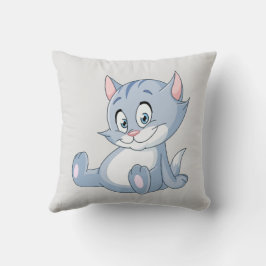 "Funny Cat Design" Sierkussen