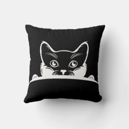 "Funny Cat Design" Sierkussen