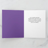 Funny Cat Design Wish for a Gesponnen Birthday Kaart (Binnen)