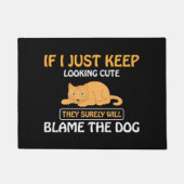 FUNNY CAT DEURMAT (Voorkant)