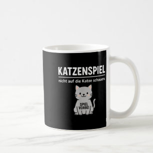 Funny Cat Don't Look Game Over Dierenvriend Mama P Koffiemok