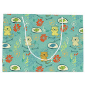 Funny Cat en Fish Groot Cadeauzakje (Achterkant)