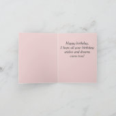  Funny Cat en Happy Birthday Kaart (Binnen)