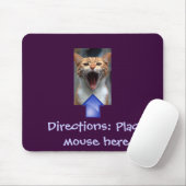 Funny Cat en Mousepad Muismat (Met muis)