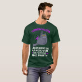 Funny Cat Fibromyalgia T-shirt (Voorkant volledig)