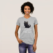 Funny Cat Fluff Around And Find Out Cat Pet Lover T-shirt (Voorkant volledig)