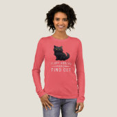 Funny Cat Fluff Around And Find Out Cat Pet Lover Tri-Blend Shirt (Voorkant)