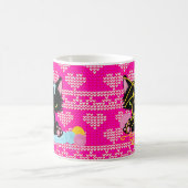 Funny Cat for Chaotic Knitters Koffiemok (Center)