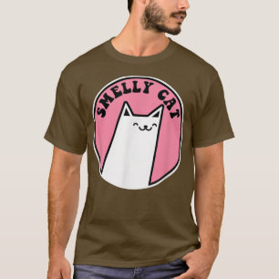 Funny cat friends song SMELLY CATCat Lovers Gift T-shirt