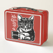 Funny cat gemotiveerd door koffie (Achterkant)