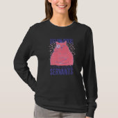 Funny Cat Gezegde Meow Cat 1 T-shirt (Voorkant)