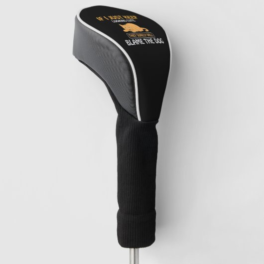 FUNNY CAT GOLFHEADCOVER (Schuin)