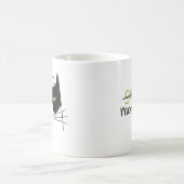 Funny Cat Good Morning Wake Up Quote Coffee Mug Koffiemok (Center)