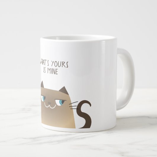 Funny Cat Grote Koffiekop (Voorkant rechts)