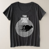 Funny Cat Grote Maat T-shirt (Design voorkant)