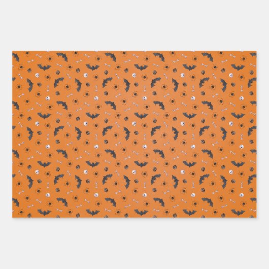 Funny Cat Halloween Inpakpapier Vel (Voorkant)