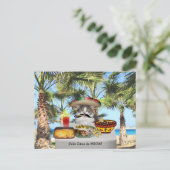 Funny Cat Happy Cinco de Mayo Briefkaart (Staand voorkant)