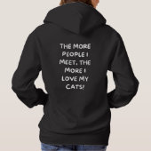 Funny Cat Hoodie (Achterkant)
