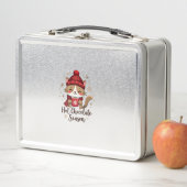 Funny Cat Hot Choco Season Merry Christmas Mom Dad (In situ)