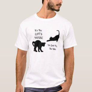 Funny Cat House Mannen T-Shirts