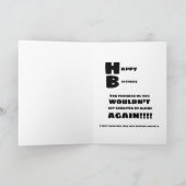 Funny Cat Humor Alien Ontvoering Verjaardag Kaart (Binnen)