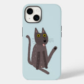 Funny Cat Humor Case-Mate iPhone Case (Achterkant)