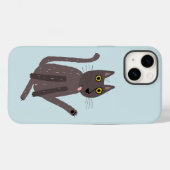 Funny Cat Humor Case-Mate iPhone Case (Achterkant (horizontaal))