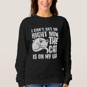 Funny Cat Humor citeert kat mam pap katoudeouders Trui