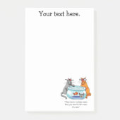 Funny Cat Humor Post-it® Notes (Voorkant)