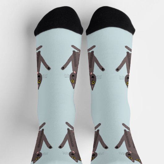 Funny Cat Humor Sokken (Top)