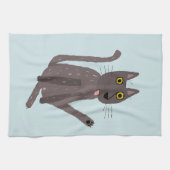 Funny Cat Humor Theedoek (Horizontaal)