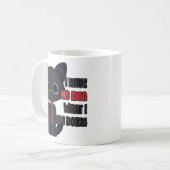 Funny Cat I Have No Idea What I Am Doing Mug Koffiemok (Voorkant links)