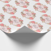 Funny Cat ik hou van je Cadeaupapier (Hoek)