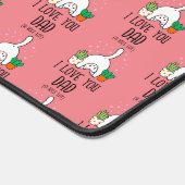 Funny Cat ik hou van je vader. Bureaumat (Hoek)