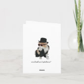  Funny Cat Kaart (Achterkant)