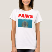 Funny Cat Kat Paws Movie Parody T-shirt (Voorkant)