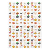 Funny Cat Kerstmis Tafelkleed (Voorkant)