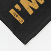 Funny Cat Knits Shirt Don't Talk To Me I'm Countin Fleece Deken (Hoek)