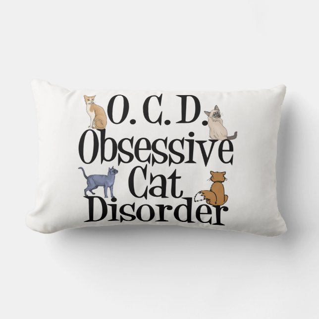 Funny Cat Kussen (Voorkant)