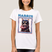 Funny Cat Ladies Harris T-shirt (Voorkant)