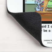 Funny Cat & Lawyer Funny Muismat (Hoek)