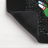 Funny Cat Le Dance Elf Costume Christmas Holiday C Muismat (Hoek)