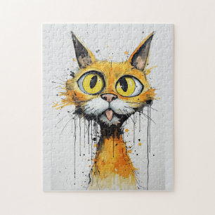 Funny Cat Legpuzzel