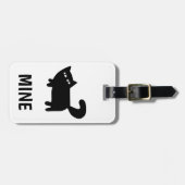 Funny Cat Lover Bagagelabel (Voorkant horizontaal)