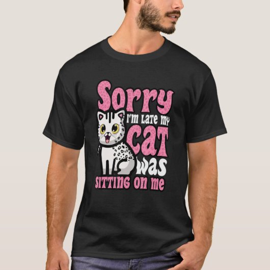 Funny Cat Lover Kitten Kat Eigenaar Humor T-shirt (Voorkant)