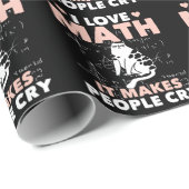 Funny Cat Lover Mathematics Humor Wiskunde Nerd Cadeaupapier (Rol Hoek)